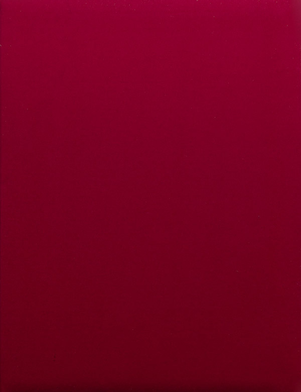 富貴絹證書夾紅色